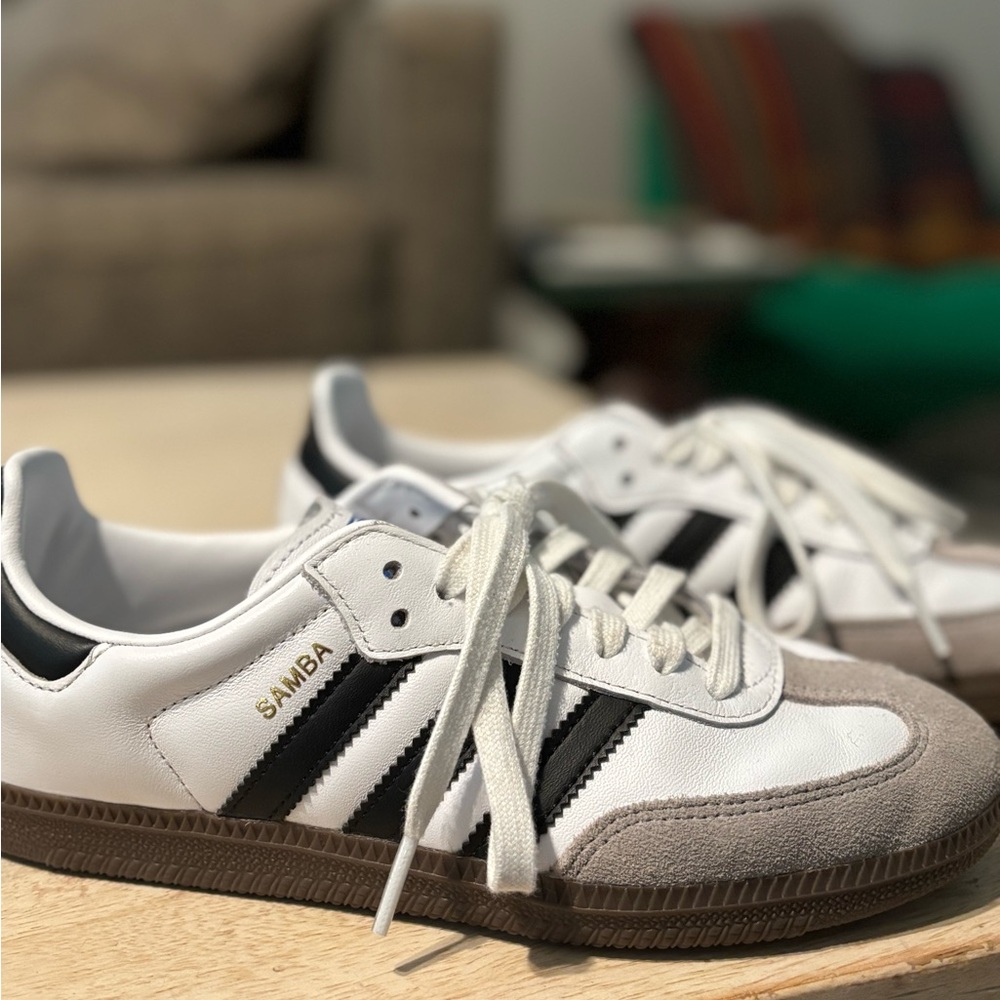 Adidas Samba women White and Black Shoes